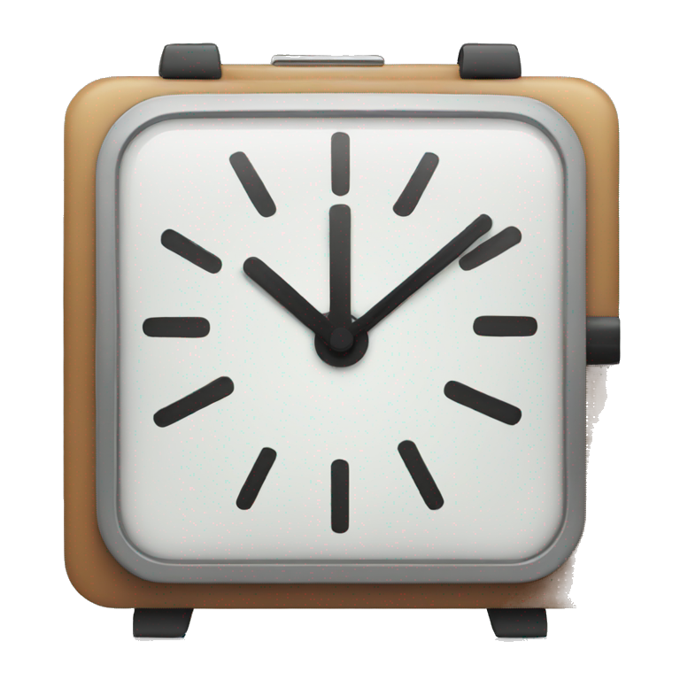 flip clock emoji