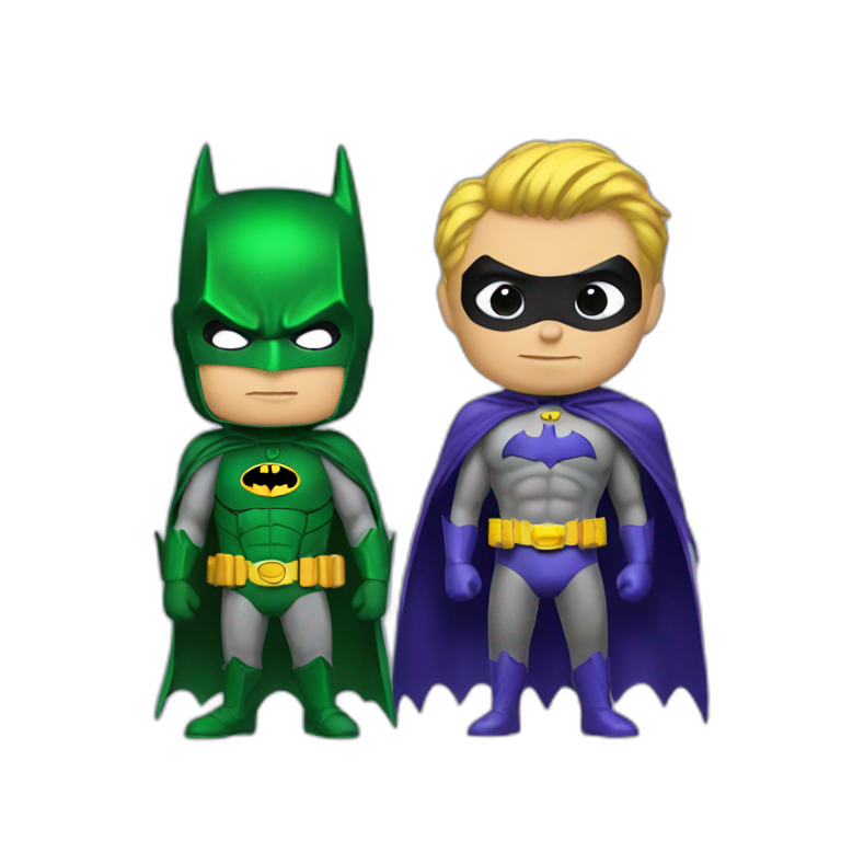 Batman et Robin emoji