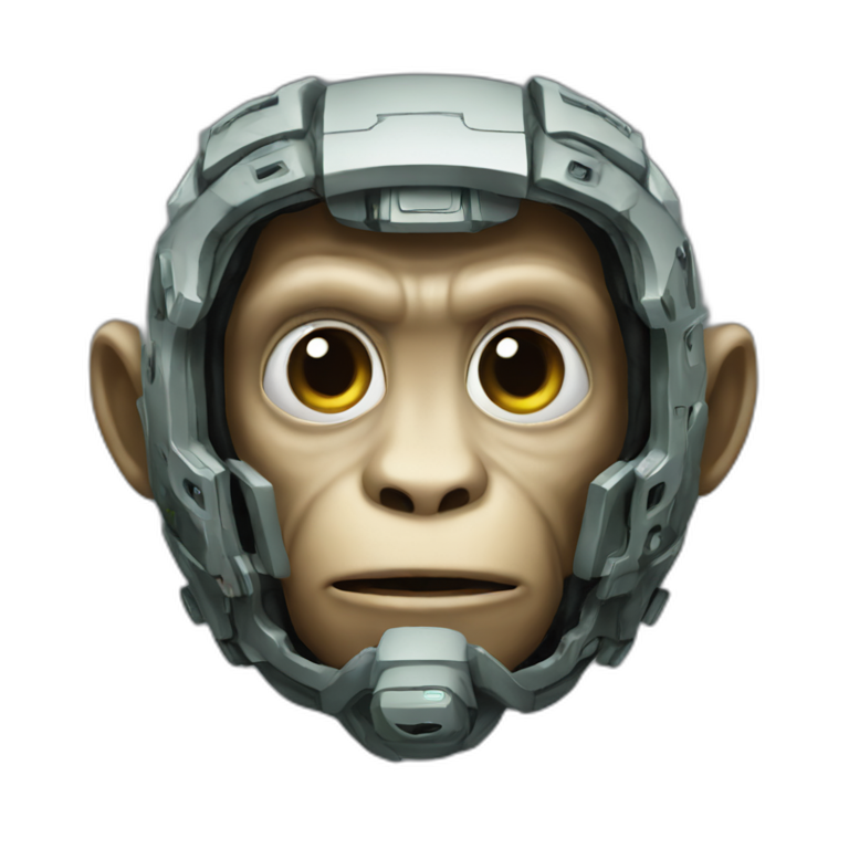 borg monkey emoji