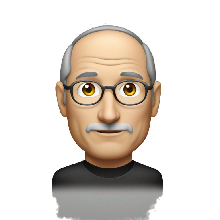 Steve Jobs in Apple Vision Pro emoji