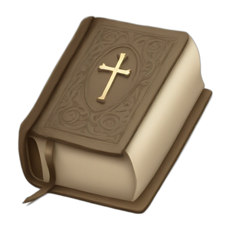 Design an emoji for the holy bible emoji
