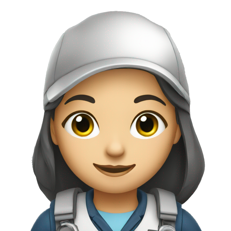 technician girl student emoji