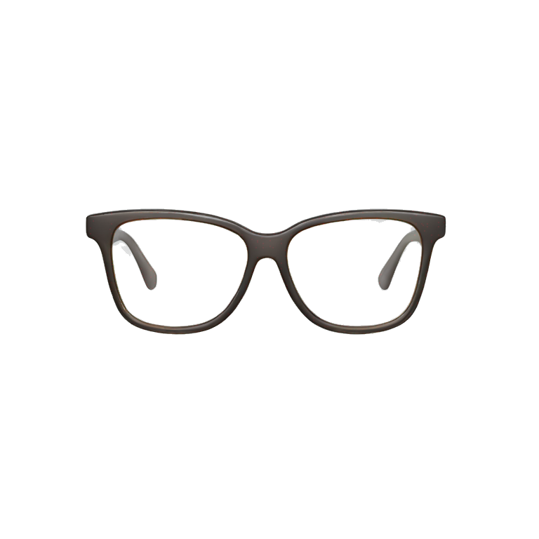 Clear glasses frame  emoji