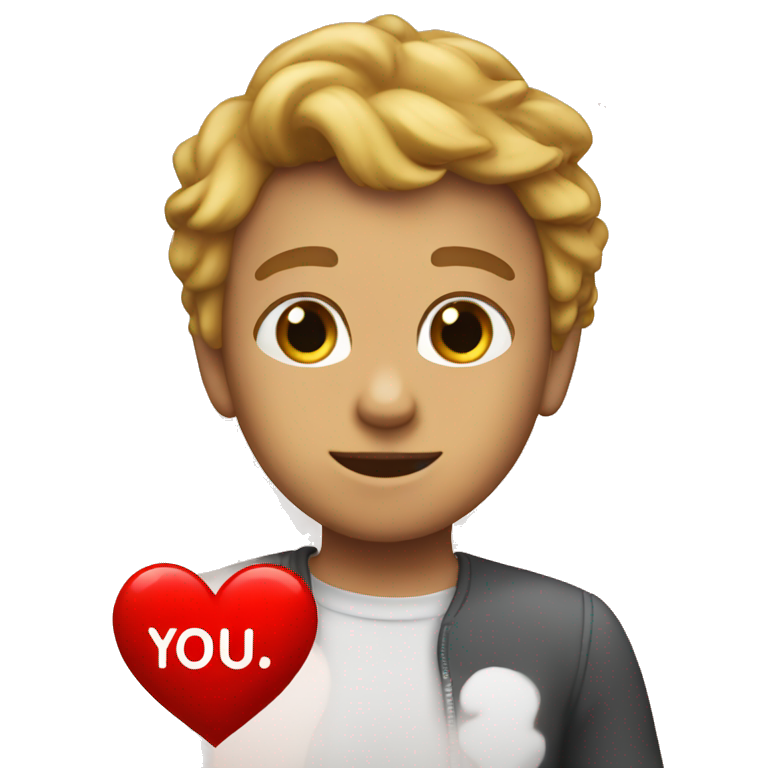 I love you  emoji