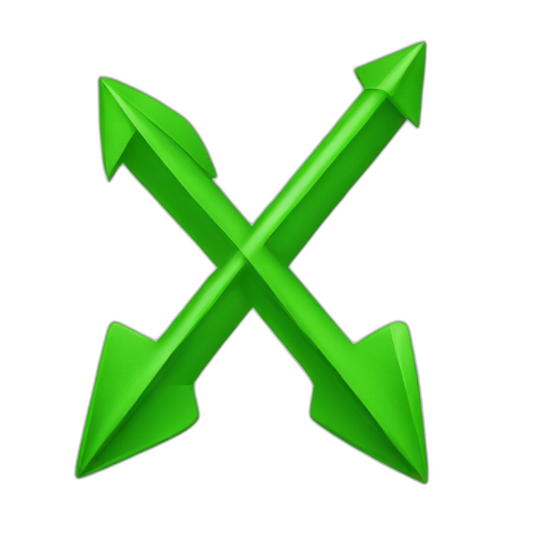  arrow green emoji