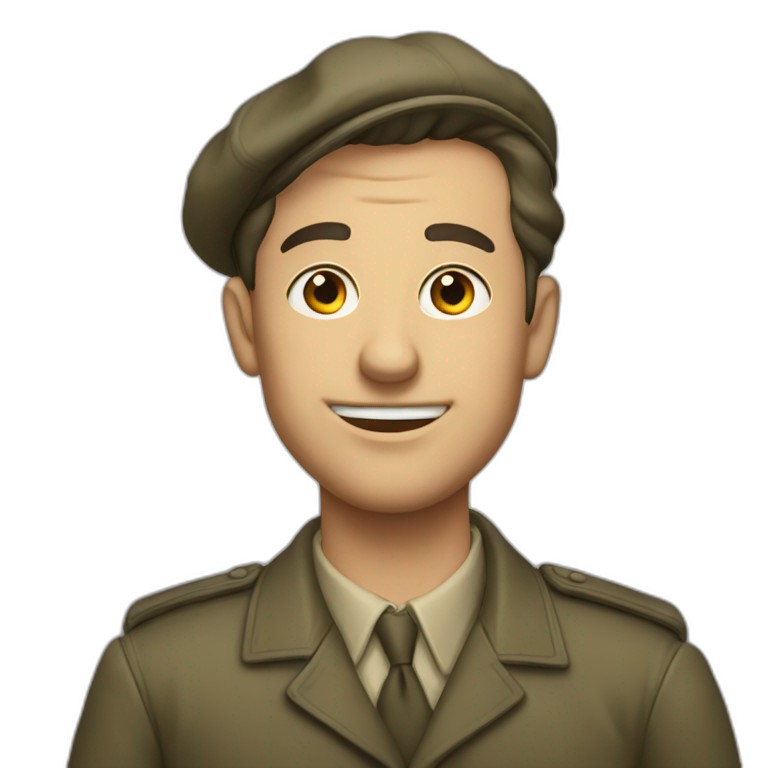 À 1945 guy emoji
