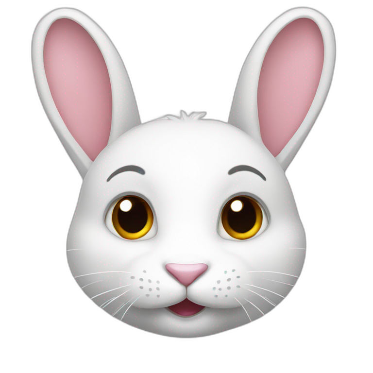 rabbit-white emoji