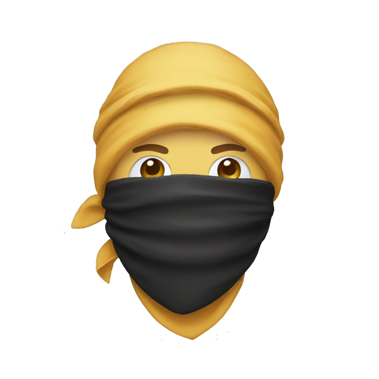 ninja bandana object emoji