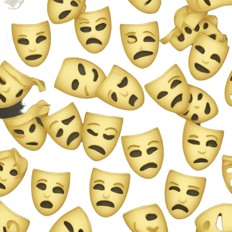 Drama masks emoji