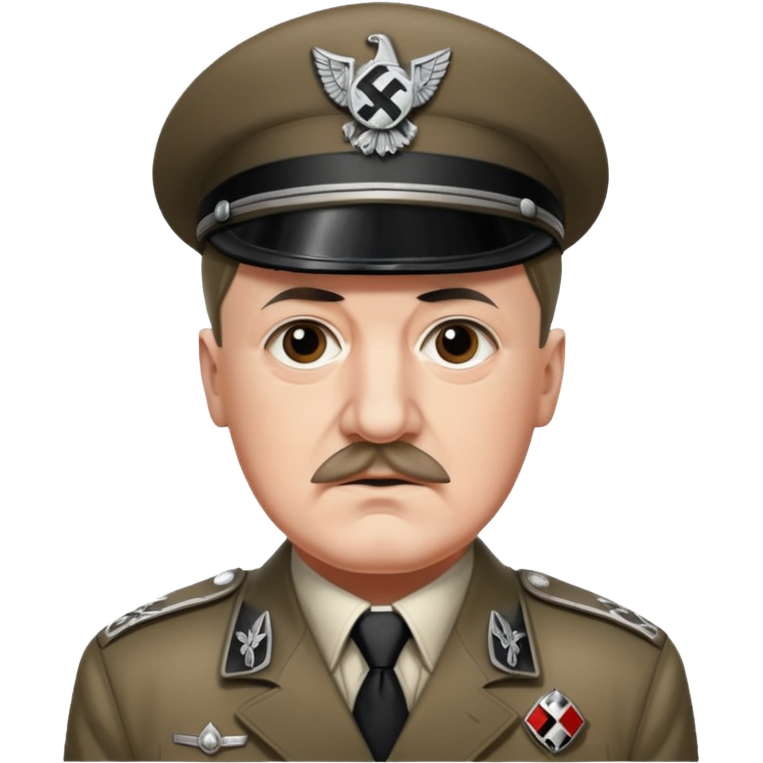 Adolph Hitler nazi Sticker