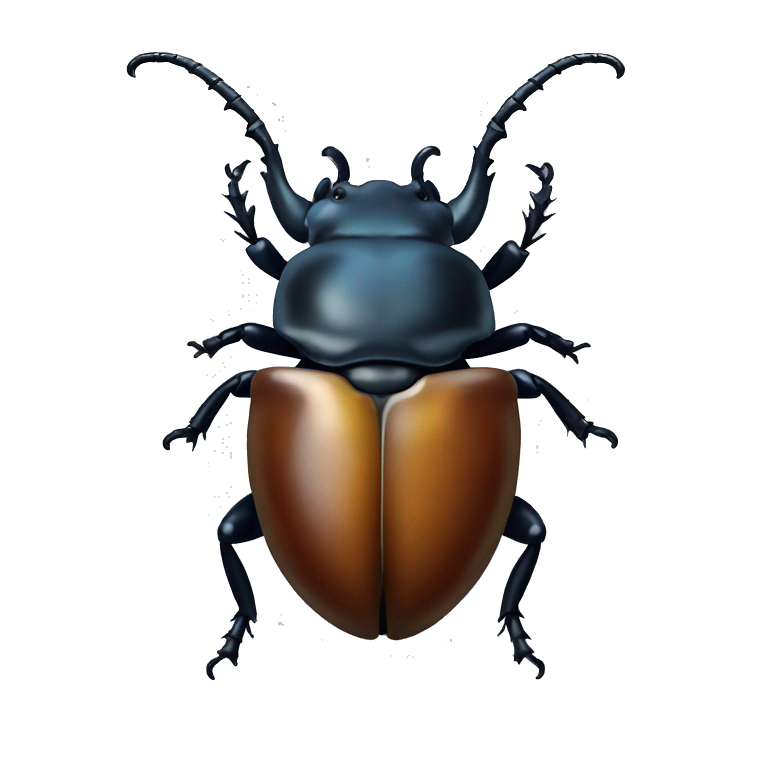 rhinoceros beetle emoji