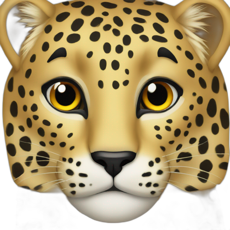 Cleopatra leopard emoji