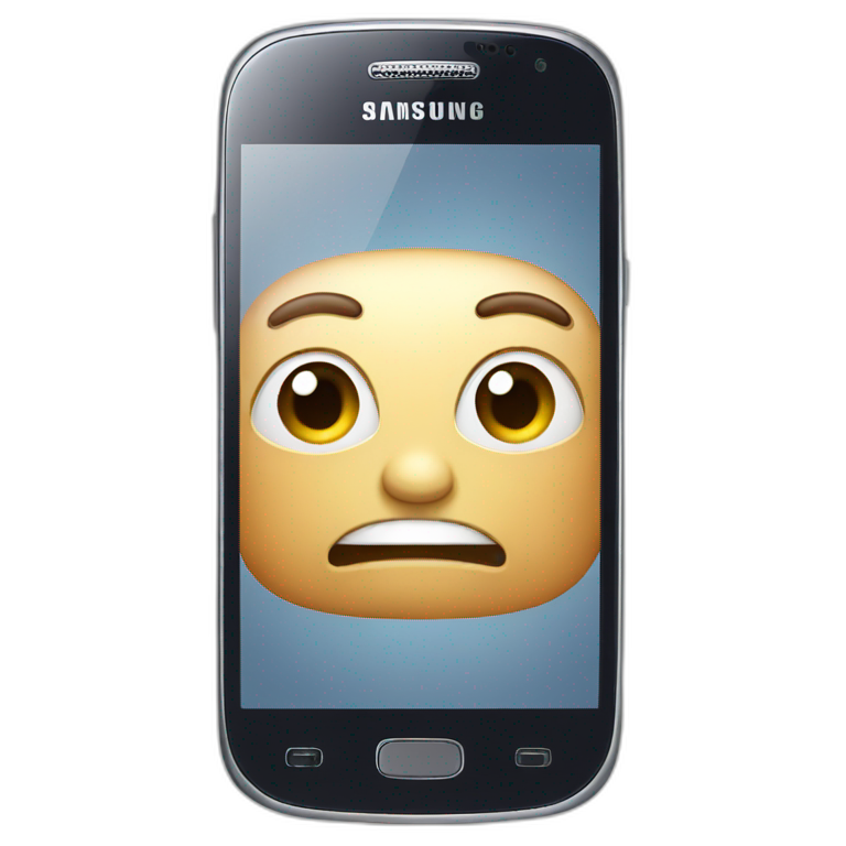 Phone samsung emoji