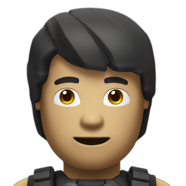 roblox man face fully armed emoji