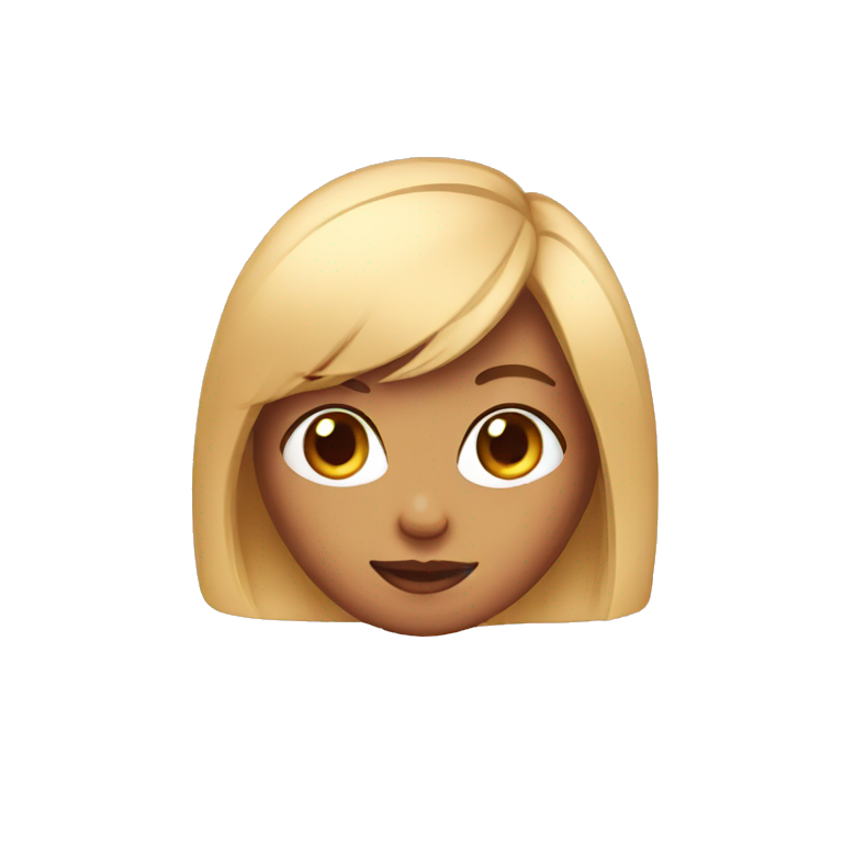 cute girl emoji