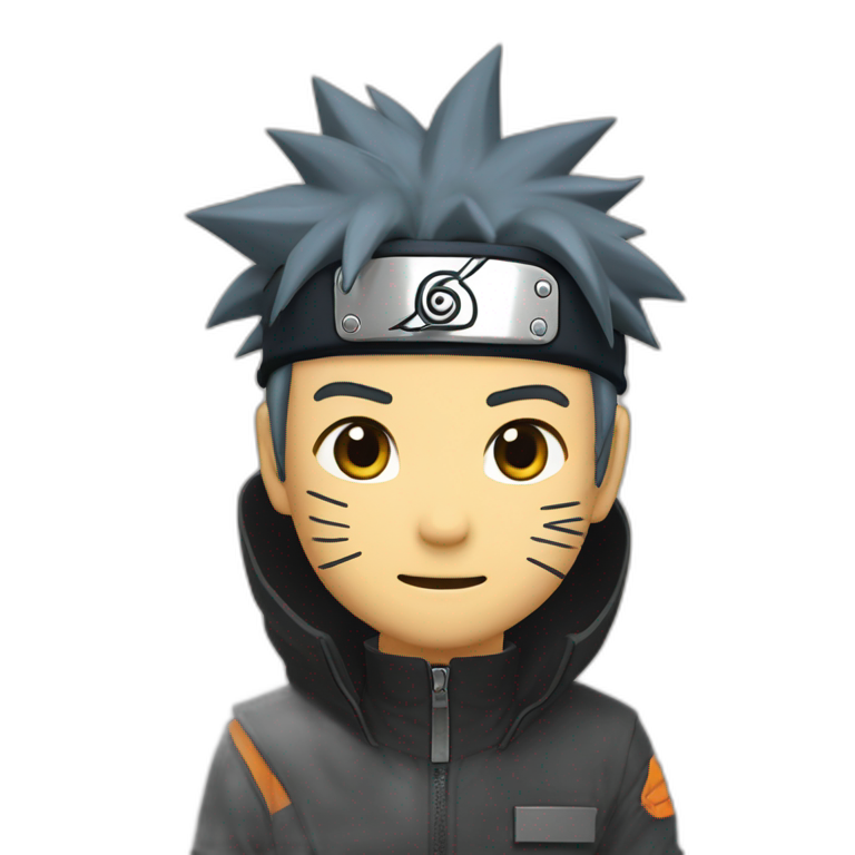 Naruto fait un doigt d’honneur  emoji