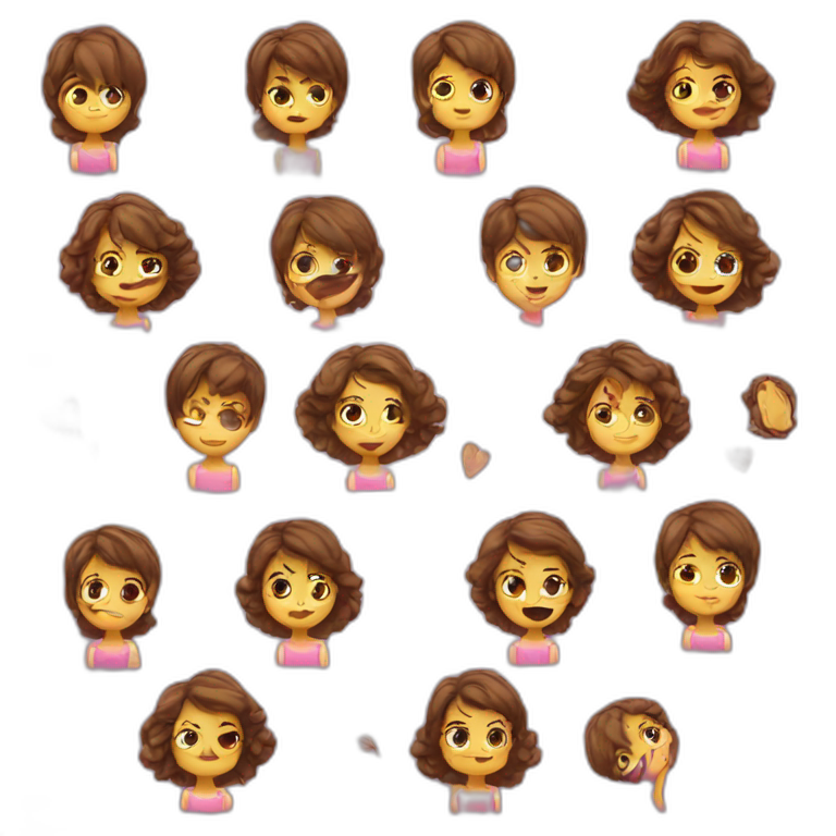 Girl love boy emoji