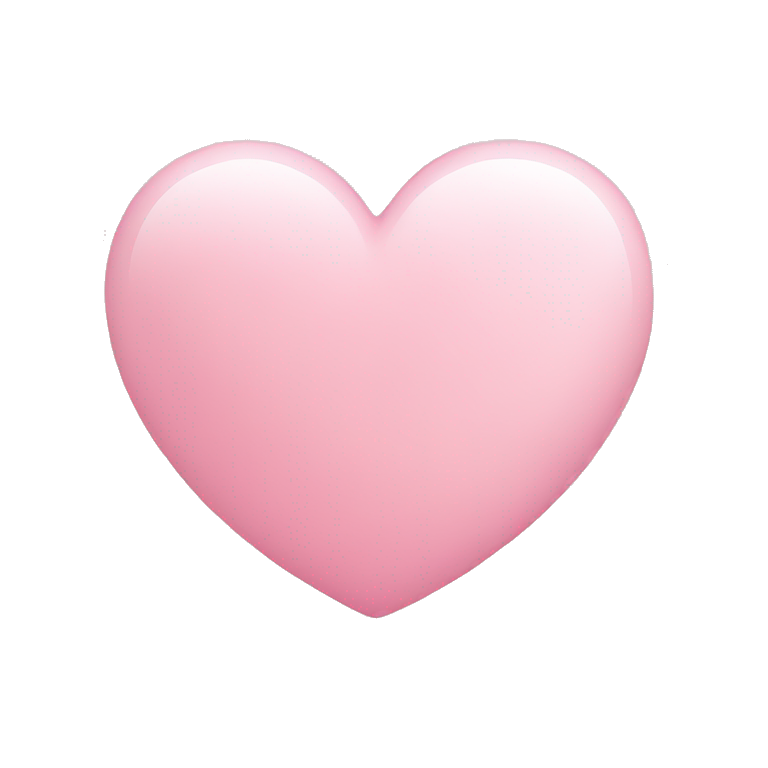 light-pink-heart emoji