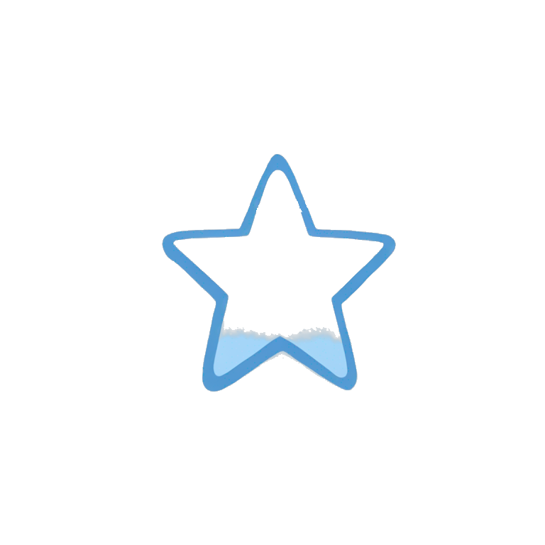 starry night in blue emoji
