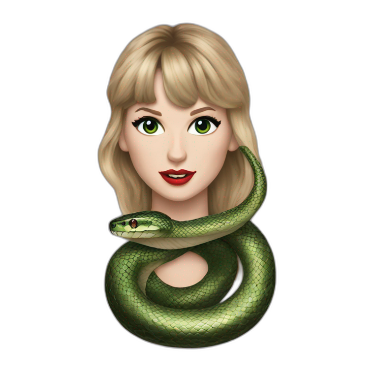 taylor swift reputation era snake emoji