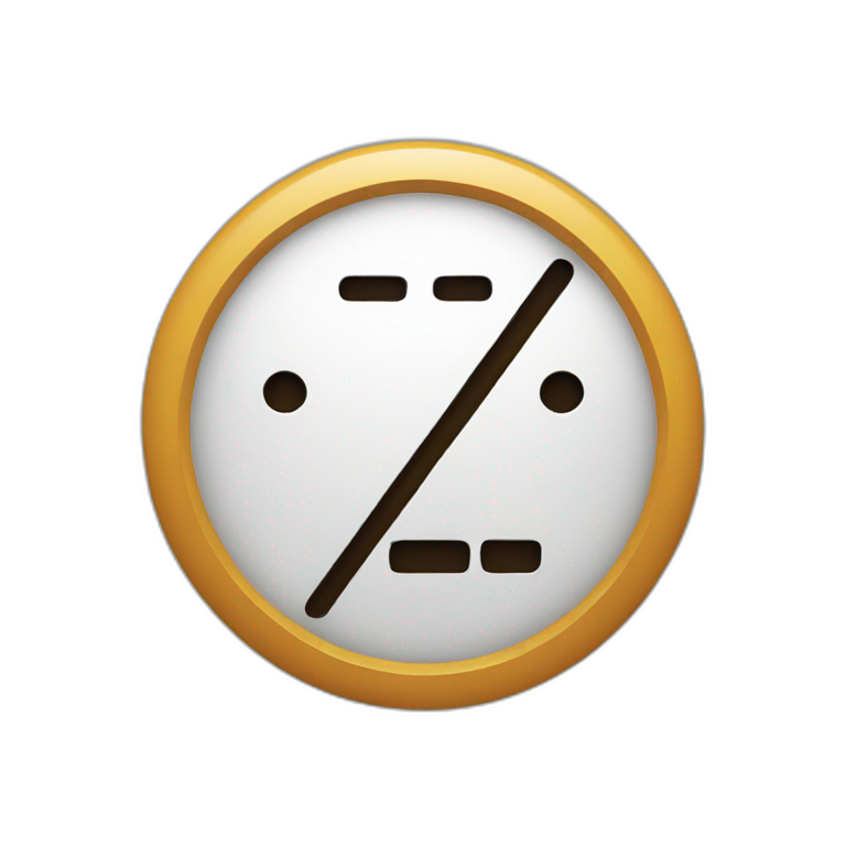 percent emoji
