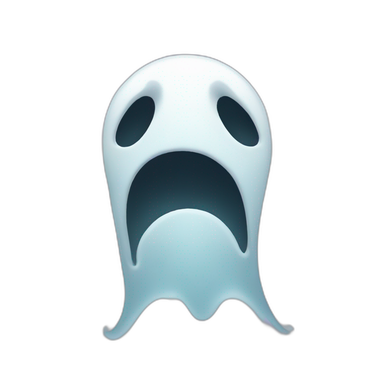 ghost face emoji