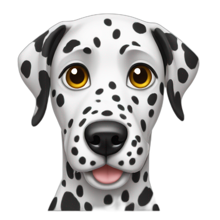 Dalmatian emoji