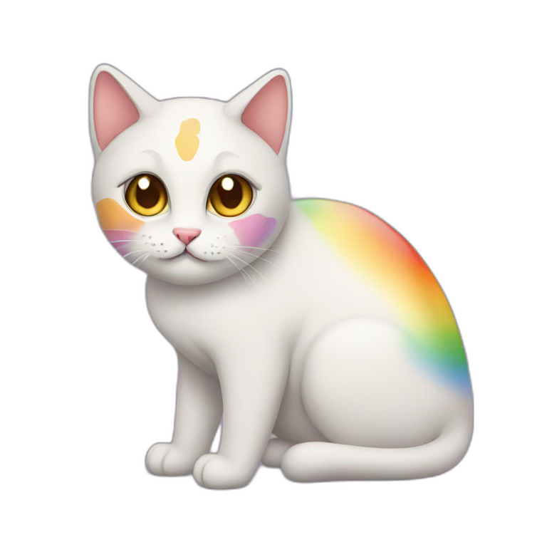 Gay cat emoji