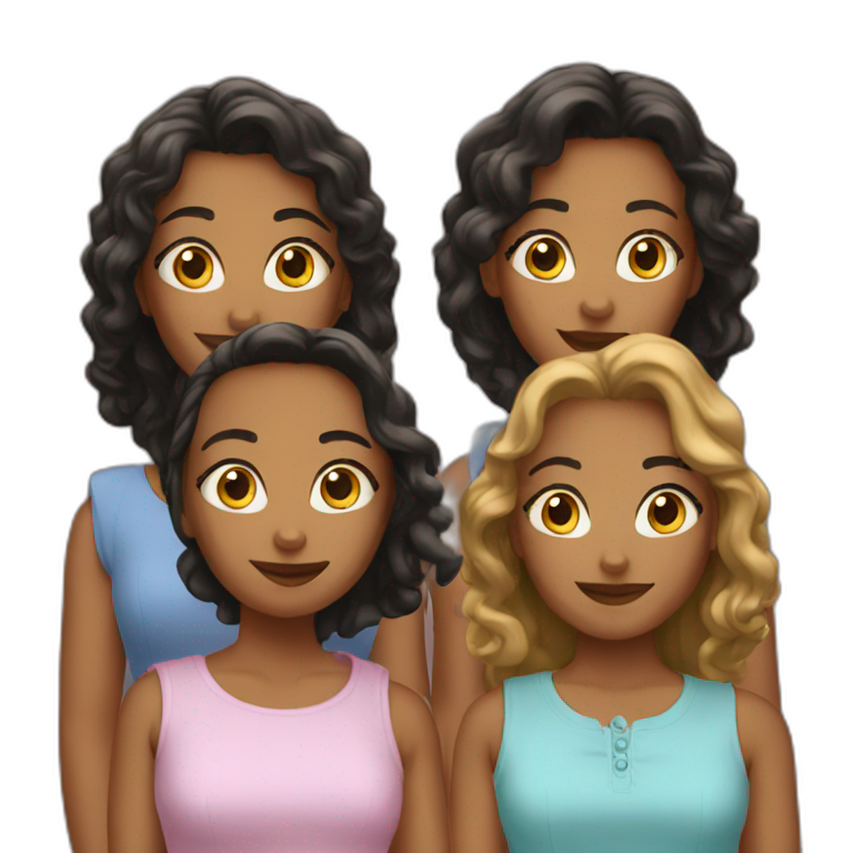 4 sisters emoji