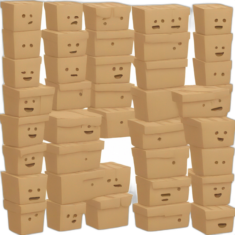 2 boxes emoji