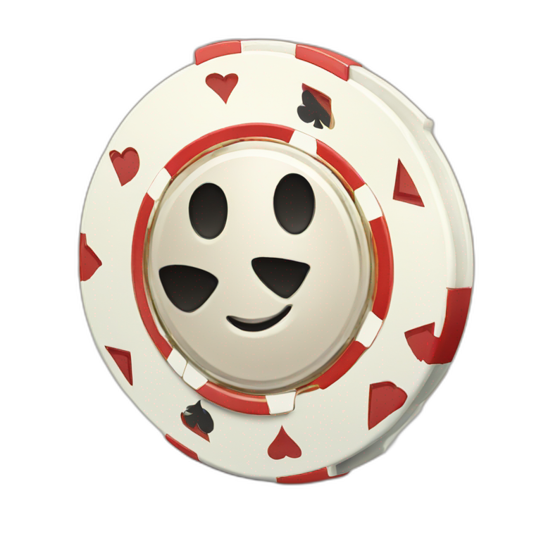 Poker chips emoji