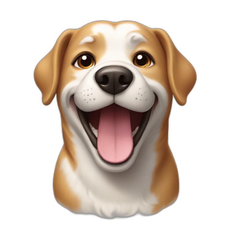 happy dog emoji