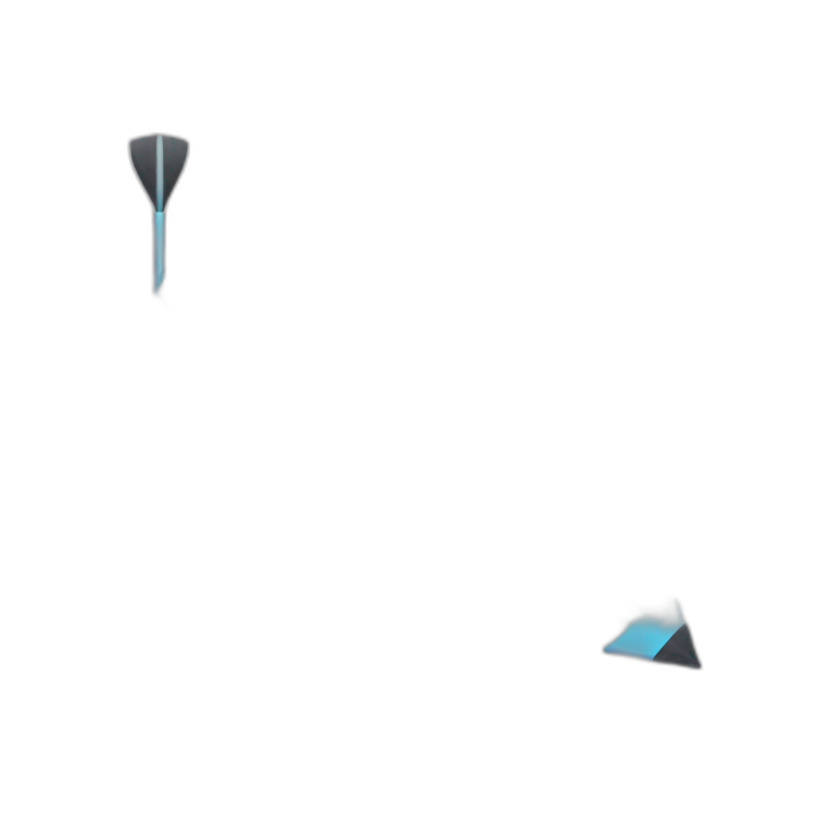 A vector arrow with a spedometer emoji
