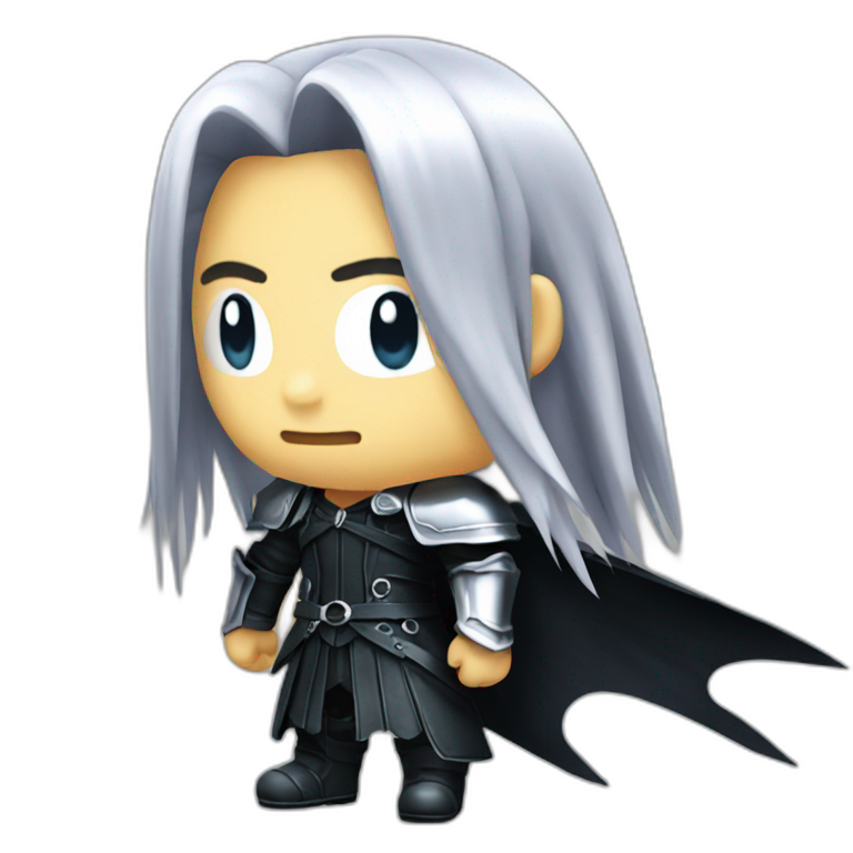 Sephiroth from Final Fantasy emoji