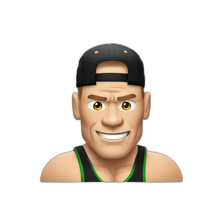 WWE John Cena emoji