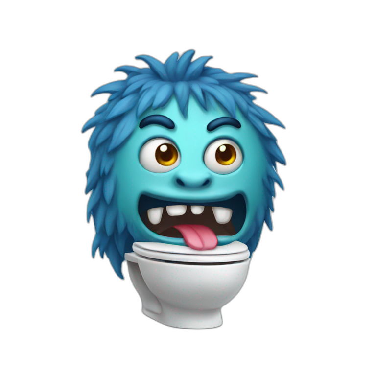 Monster wc  emoji
