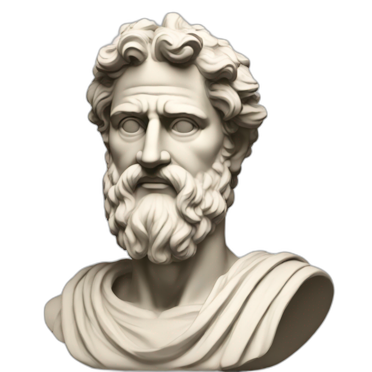 Ancient Greek King Odysseus Statue emoji