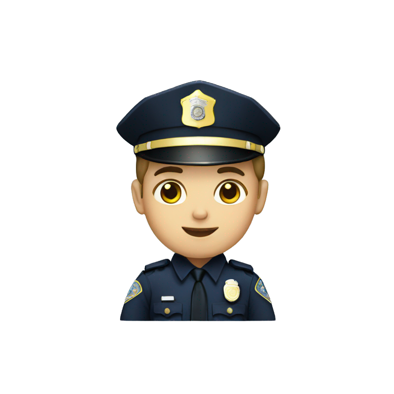Police officer emoji