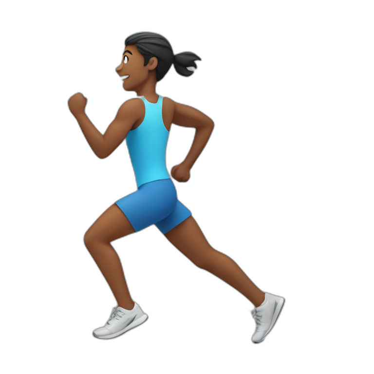 running person emoji