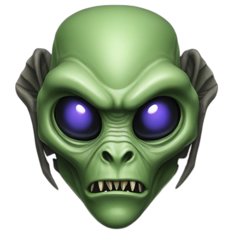 Predator alien emoji