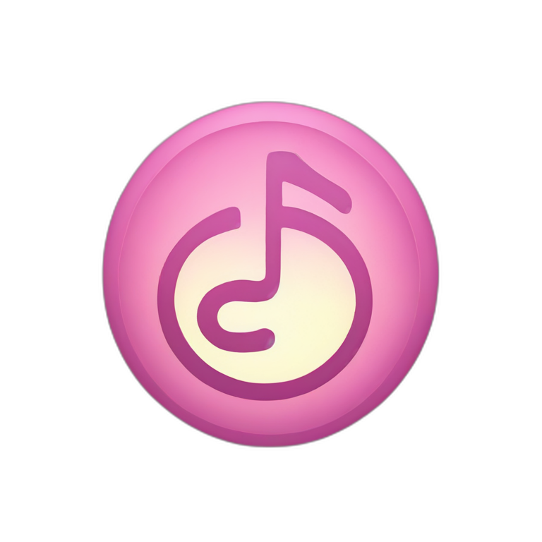 Tik Tok logo emoji