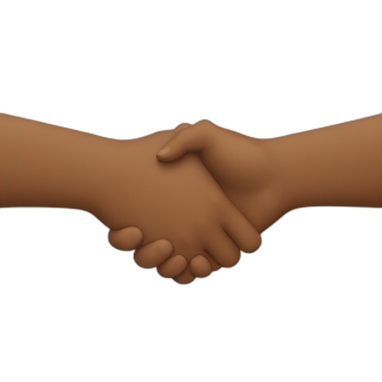 Holding hands together  emoji
