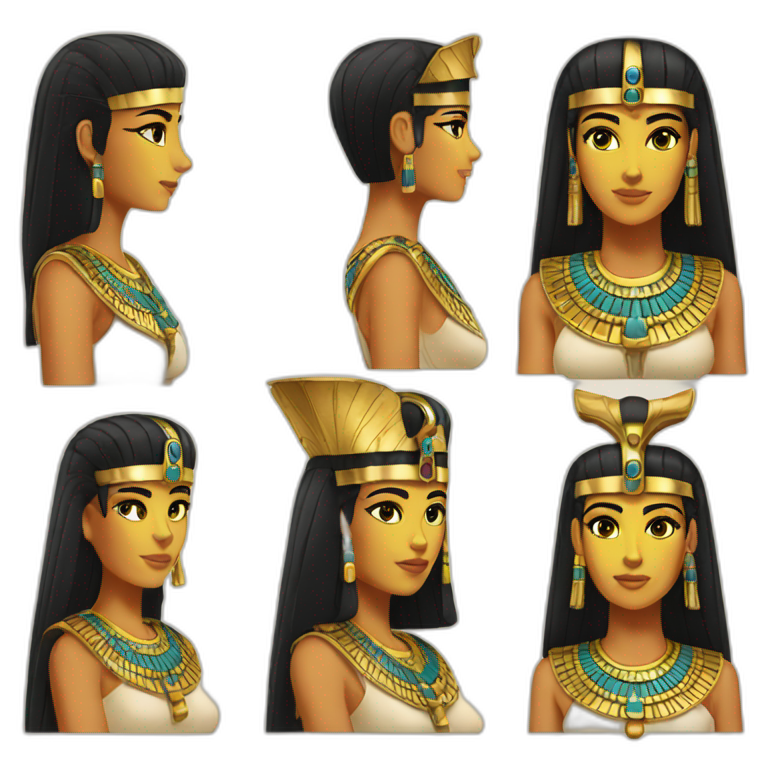 cleopatra egypt emoji