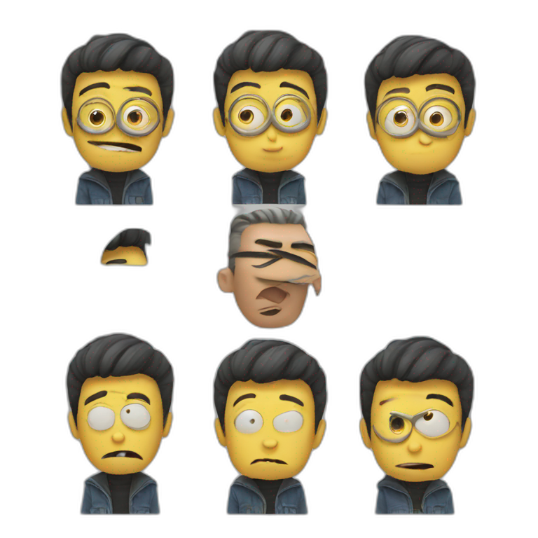 Vector despicable me emoji
