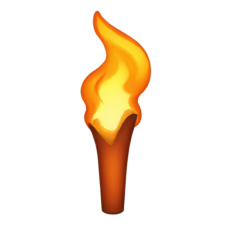 Fire torch emoji