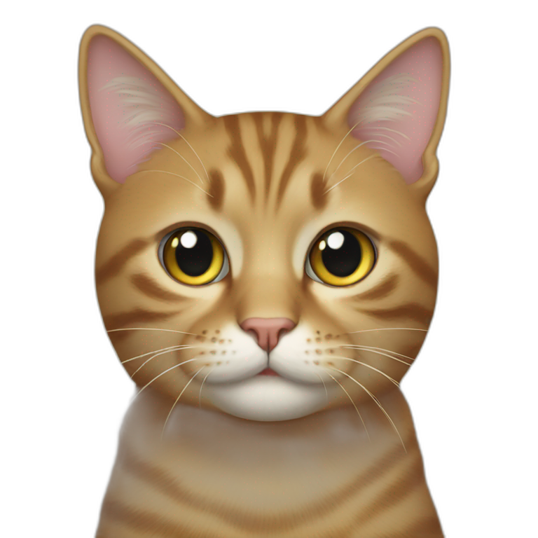 cat using iphone emoji