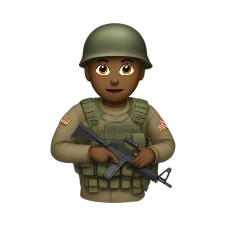 Soldiers emoji