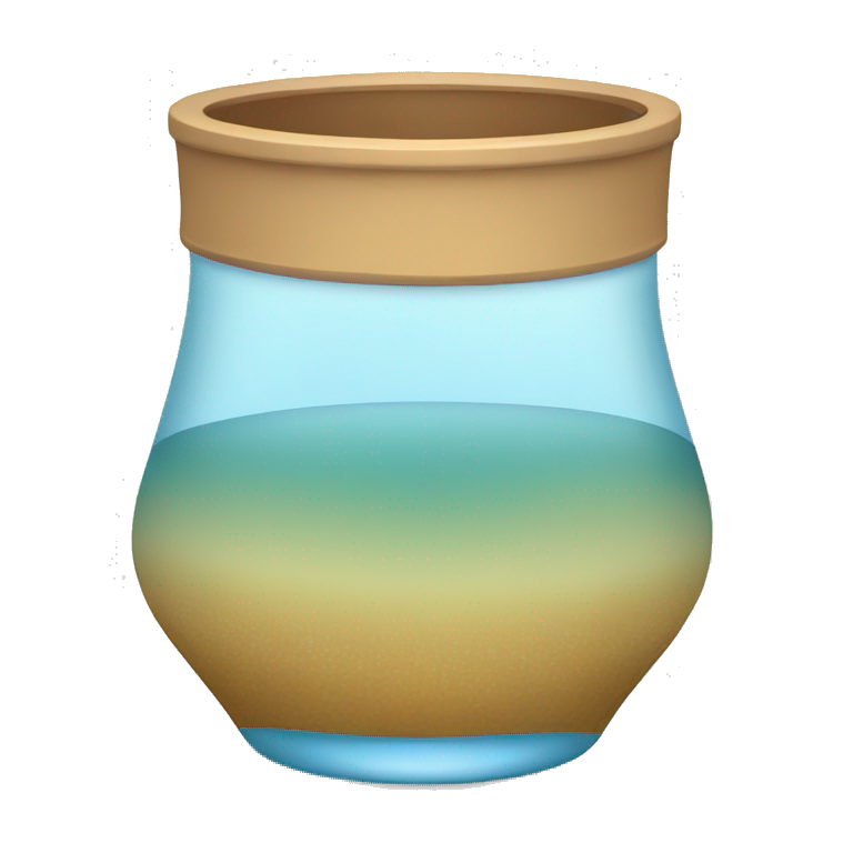 Vaso de agua emoji