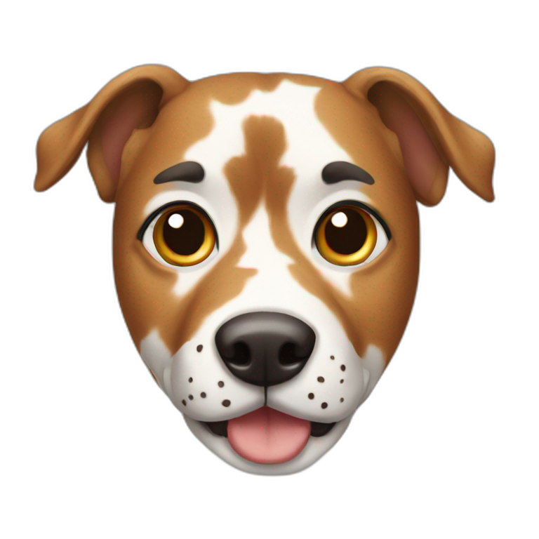 spotted dog  emoji