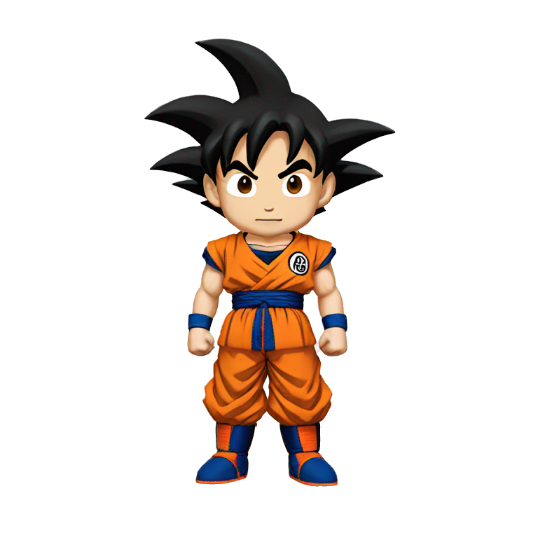 Goku from dragon ball z emoji